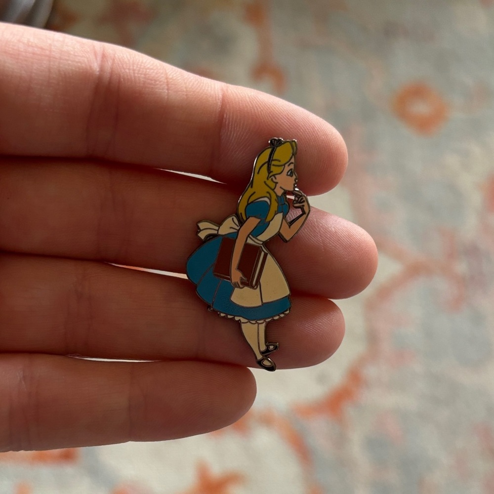 Alice in Wonderland Enamel Pin